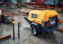पोर्टेबल एयर कंप्रेसर - डीजल, इलेक्ट्रिक, गैसोलीन Atlas Copco XAHS 38 Kd