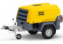 पोर्टेबल एयर कंप्रेसर - डीजल, इलेक्ट्रिक, गैसोलीन Atlas Copco XAS 48 KdG 12 kVA