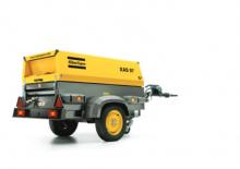 पोर्टेबल एयर कंप्रेसर - डीजल, इलेक्ट्रिक, गैसोलीन Atlas Copco XAS 97 DdG 6 kVA