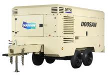 पोर्टेबल एयर कंप्रेसर - डीजल, इलेक्ट्रिक, गैसोलीन Doosan XHP750WCAT 