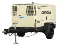पोर्टेबल एयर कंप्रेसर - डीजल, इलेक्ट्रिक, गैसोलीन Doosan XP375WCU 