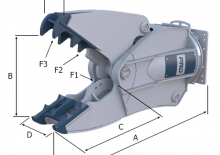 कंक्रीट कटर FRD VM32ER