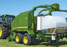 राउंड बेलर John Deere 744 Premium MaxiCut Kombi