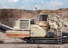 रबल रीसाइक्लिंग प्लांट Metso Lokotrack LT 200 HPS