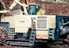 रबल रीसाइक्लिंग प्लांट Metso Lokotrack Urban LT 106 S