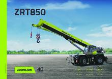 रफ-टेरेन क्रेन Zoomlion ZRT850