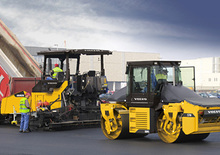 ट्रैक्ड एस्फाल्ट पेवर Volvo ABG8820
