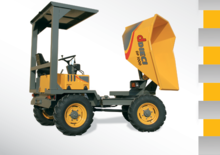 व्हील डंपर Dieci DP 1000 Trilateral