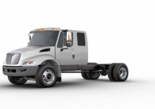 रिजिड चेसिस International Durastar 4300 107 SBA Extended Cab Cummins L9