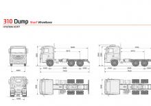 रिजिड चेसिस Hyundai Commercial Vehicles H380.310 D6HA38
