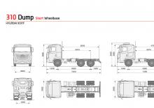 रिजिड चेसिस Hyundai Commercial Vehicles H380.310 D6HA40A