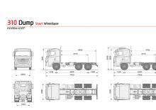 रिजिड चेसिस Hyundai Commercial Vehicles H380.310 D6HB38