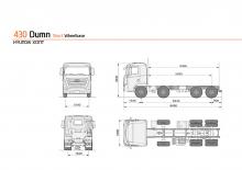 रिजिड चेसिस Hyundai Commercial Vehicles H380.400 D6CB41