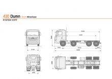रिजिड चेसिस Hyundai Commercial Vehicles H380.430 D6HA3H
