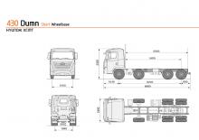 रिजिड चेसिस Hyundai Commercial Vehicles H380.430 D6HB3H