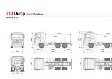 रिजिड चेसिस Hyundai Commercial Vehicles H400.310 D6HB38