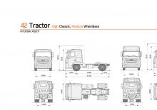 रिजिड चेसिस Hyundai Commercial Vehicles H420.400 D6HA3H