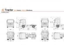 रिजिड चेसिस Hyundai Commercial Vehicles H420.400 D6HA42