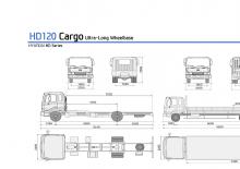 रिजिड चेसिस Hyundai Commercial Vehicles HD 120 4x2 D6GA25A