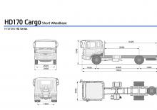 रिजिड चेसिस Hyundai Commercial Vehicles HD170 4x2 D6AV