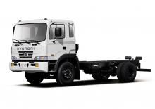 रिजिड चेसिस Hyundai Commercial Vehicles HD270 6x4 12m3 D6AC
