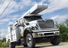 रिजिड चेसिस International HV513 113 Crew Cab International A26