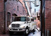 रिजिड चेसिस International MV607 107 Extended Cab Cummins L9