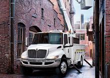 रिजिड चेसिस International MV60H 107 Crew Cab Cummins B6.7