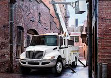 रिजिड चेसिस International MV60H 107 Day Cab Cummins L9