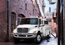 रिजिड चेसिस International MV60H 107 Extended Cab Cummins B6.7