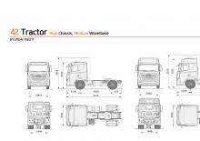 रिजिड चेसिस Hyundai Commercial Vehicles P410.400 D6CA41