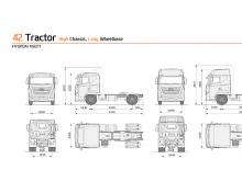 रिजिड चेसिस Hyundai Commercial Vehicles P410.400 D6HA3H