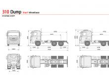 रिजिड चेसिस Hyundai Commercial Vehicles Q340.310 D6AC