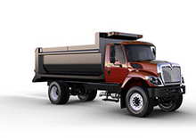 रिजिड चेसिस International Workstar 7500 107 Day Cab Cummins L9 4x4