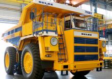 रिजिड डंप ट्रक Belaz 7558F