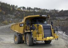 रिजिड डंप ट्रक Caterpillar 772G