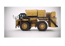 रिजिड डंप ट्रक Caterpillar 772G WTR Bare chassis