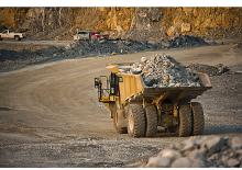 रिजिड डंप ट्रक Caterpillar 775G