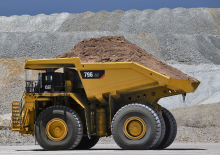 रिजिड डंप ट्रक Caterpillar 796 AC