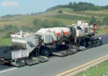 रोड रीसाइक्लिंग मशीन/-हॉट रीसाइकलर Wirtgen RX 4500