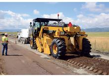 रोड रीसाइक्लिंग मशीन/-कोल्ड रीसाइकलर Caterpillar RM500 