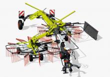 रोटरी रेक Claas Liner 1700