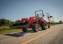 रोटरी टेडर Massey Ferguson TD404 DN