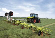 रोटरी टेडर Claas Volto 55
