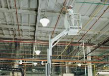 सिंगल वर्टिकल मास्ट बूम लिफ्ट Lift-A-Loft AMR40-18