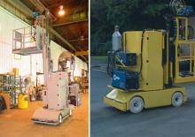 सिंगल वर्टिकल मास्ट बूम लिफ्ट Lift-A-Loft AMV40-20 SPL