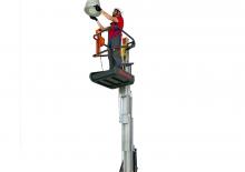 सिंगल वर्टिकल मास्ट बूम लिफ्ट Faraone Elevah 65 Move Light 