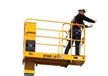 सिंगल वर्टिकल मास्ट बूम लिफ्ट Haulotte STAR 13