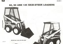 स्किड स्टीयर लोडर John Deere Construction 125