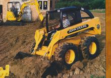 स्किड स्टीयर लोडर John Deere Construction 240-II